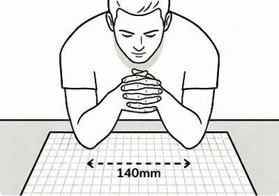 Elbow measurement instructions